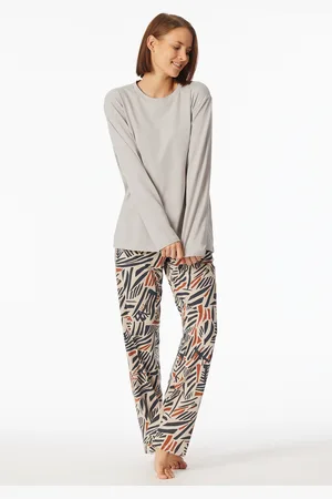 Schiesser Shirt langarm rundhals -jaspe - Mix+Relax 40