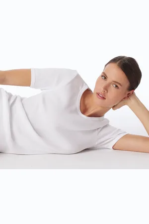 Schiesser Shirt kurzarm weiß - Revival Greta 34