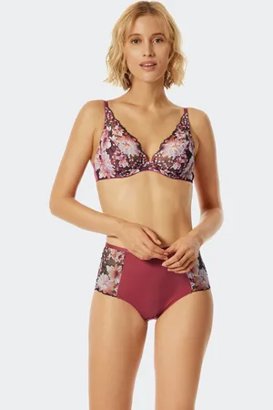 Schiesser Bügel-BH Spitze beere - Summer Floral Lace 70D