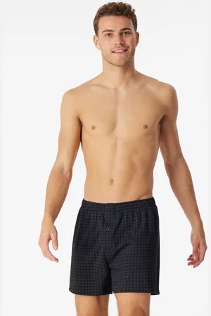 Schiesser Boxershorts Jersey kariert - Cotton Casuals 8