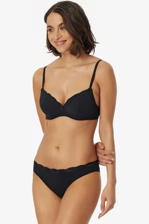 Schiesser Tai Slip Spitze - Pure Cotton 36