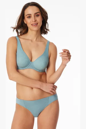 Schiesser Rio-Slip blickdichte Spitze mineral - Air 36