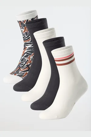 Schiesser Socken 5er-Pack mehrfarbig gemustert - Bluebird 35/38