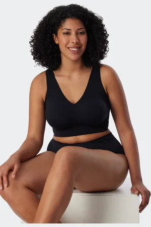 Schiesser Bustier Microfaser herausnehmbare Pads - Invisible Soft 36
