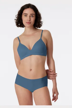 Schiesser Panty nahtlos atlantnikblau - Invisible Cotton 36
