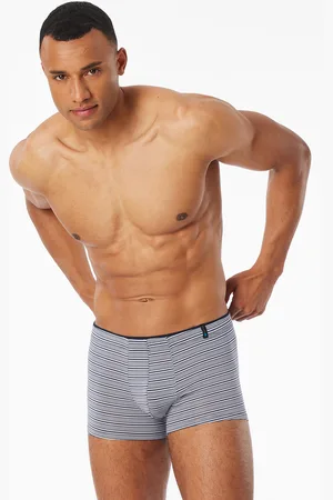 Schiesser Shorts Modal Streifen graphit - Long Life Soft 4