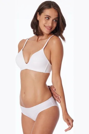 Schiesser Slip nahtlos weiß - Invisible Cotton 44