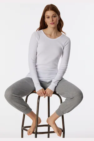 Schiesser Shirt langarm weiß - Revival Greta 36