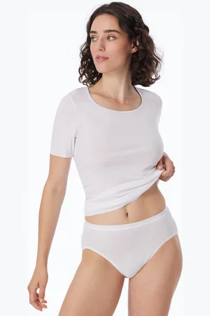 Schiesser Jazz-Pants weiß - Luxury 36