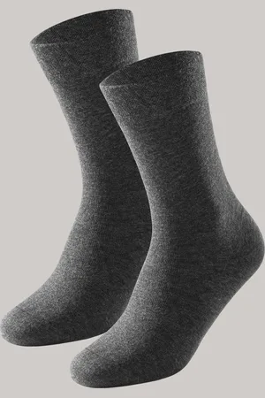 Schiesser Damensocken 2er-Pack anthrazit meliert - Long Life Cool 35/38