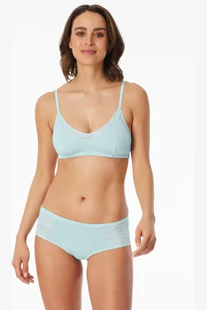 Schiesser Bustier Spitze ohne Bügel mint - Modern Lace 34