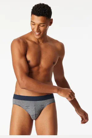 Schiesser Rio-Slips 3er-Pack Organic Cotton uni/gemustert mehrfarbig - 95/5 7