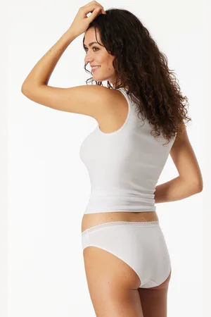 Schiesser Rio-Slips 3er-Pack Spitze weiß - Modern Multipacks 36