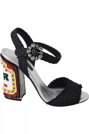 Dolce & Gabbana Damen Leuchtschuhe - Crystals LED LIGHTS Sandalen Schuhe - EU36/US5.5