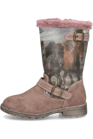 U&ME Lederimitat Stiefel