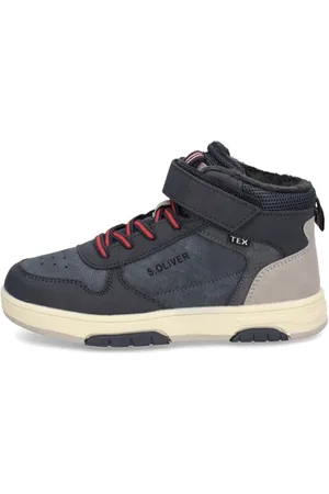 QS by s.Oliver Lederimitat Sneaker Mid Cut