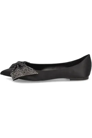 Steve Madden MAGI BLACK SATIN