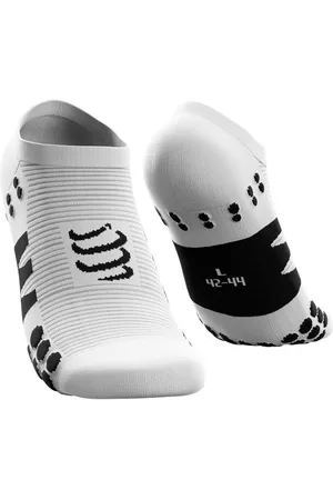 Compressport Unisex No Show Socks weiß