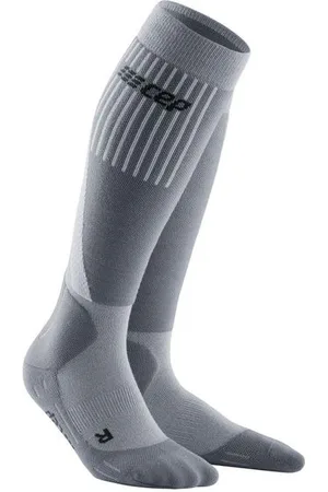 CEP Damen Cold Weather Compression Tall Socks grau