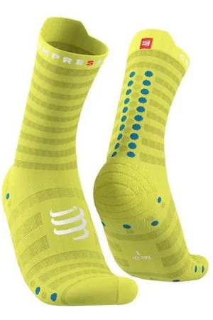Compressport Unisex Pro Racing Socks v4.0 Ultralight Run High gelb