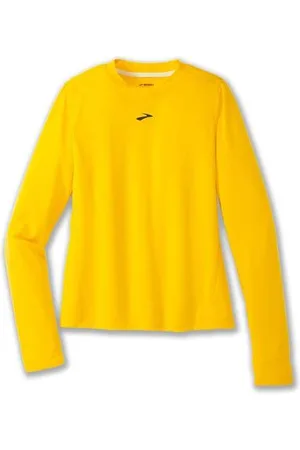 Brooks Damen High Point Long Sleeve gelb