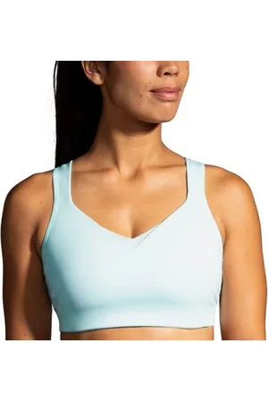 Brooks Damen B-Cup Drive Convertible Run Bra blau