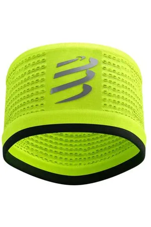 Compressport Unisex Headband On/Off Flash gelb