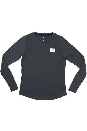 saysky Damen Logo Motion Longsleeve grau