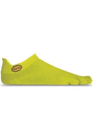 Vibram Unisex No Show Zehensocken gelb