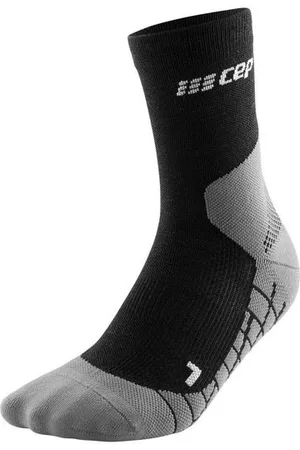 CEP Herren Hiking Light Merino Compression Mid Cut Socks schwarz