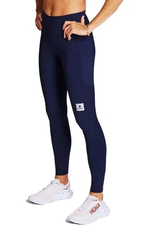 saysky Damen Combat+ Long Tights blau