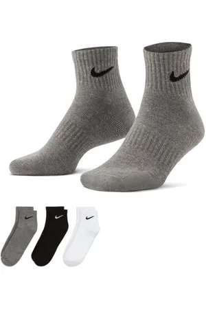 Nike Herren Everyday Cushioned Ankle Socks (3 Pairs) bunt