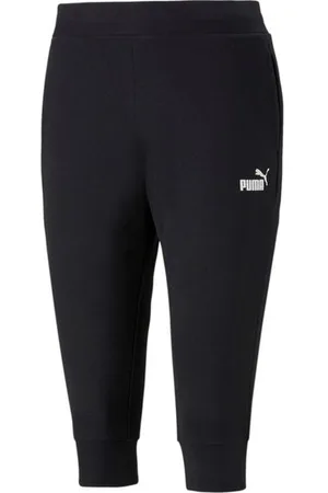 PUMA Damen Essential Capri Sweatpants TR schwarz