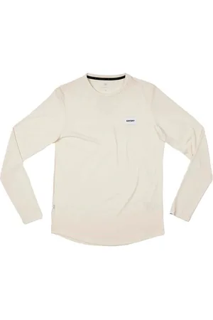 saysky Herren Logo Motion Longsleeve weiß