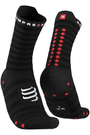 Compressport Unisex Pro Racing Socks V4.0 Ultralight Run High schwarz