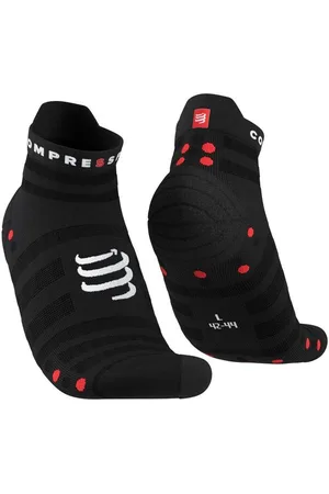 Compressport Unisex Pro Racing Socks V4.0 Ultralight Run Low schwarz