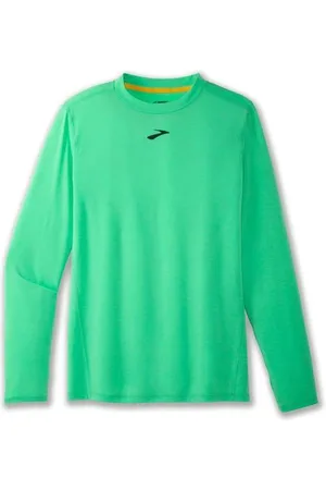 Brooks Herren High Point Long Sleeve grün