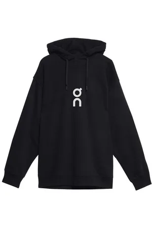 On Running Damen Club Hoodie schwarz