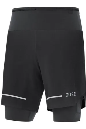 gore Herren Ultimate 2in1 Shorts schwarz