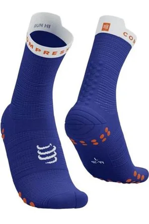 Compressport Unisex Pro Racing Socks v4.0 Run High blau