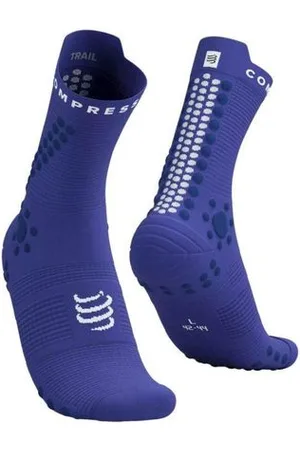 Compressport Unisex Pro Racing Socks v4.0 Trail blau