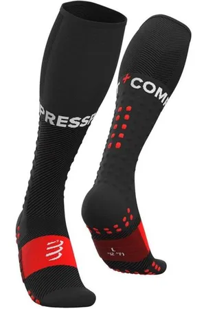 Compressport Unisex Full Socks Run schwarz
