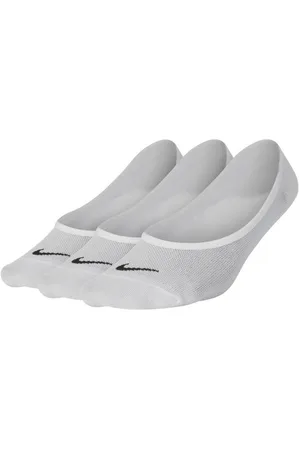 Nike Damen Everyday Lightweight Footie Socks (3 Pairs) weiß