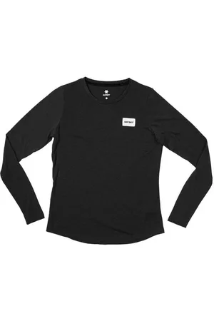 saysky Damen Logo Motion Longsleeve schwarz