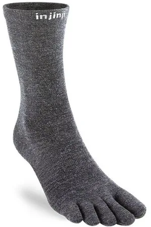 Injinji Unisex Liner Crew Wool grau