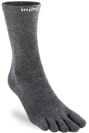 Injinji Unisex Liner Crew Wool grau