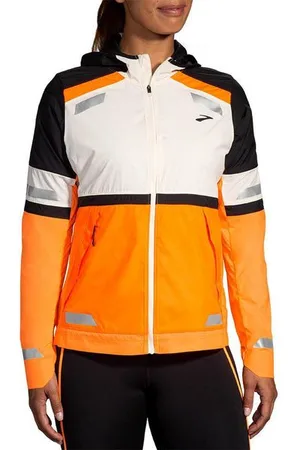 Brooks Damen Run Visible Jacket 2.0 bunt