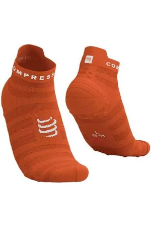 Compressport Unisex Pro Racing Socks v4.0 Ultralight Run Low weiß