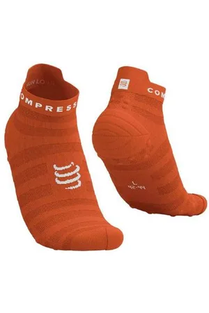 Compressport Unisex Pro Racing Socks v4.0 Ultralight Run Low weiß