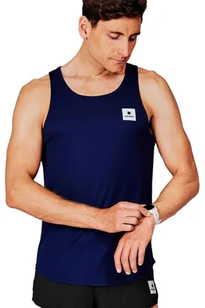 saysky Herren Clean Flow Singlet blau